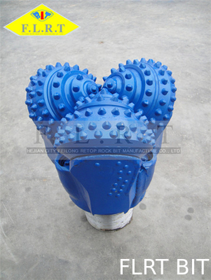 Harga yang bagus Medium Hard Formation TCI Tricone Bit / Bit Jetted IADC 617 Dengan Tiga Nozel on line